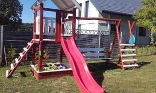 Лоджи Domki Zuzanna Mieroszyno Семейное бунгало-35